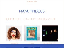 Tablet Screenshot of mayapindeus.com